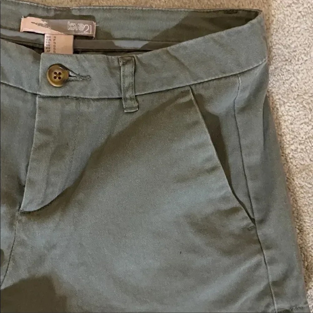 Khaki shorts
